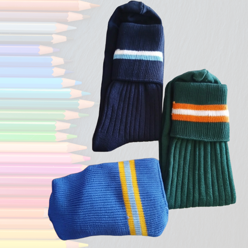 +SCHOLAR Striped School Sock